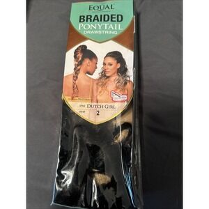 Braided Ponytail  Dutch Girl Style Color 2